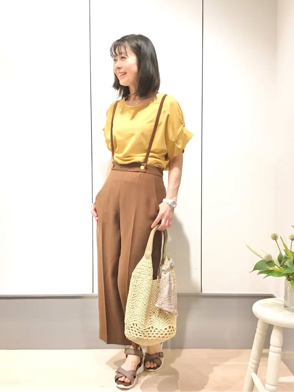 ANY SIS 山本 コーディネート画像