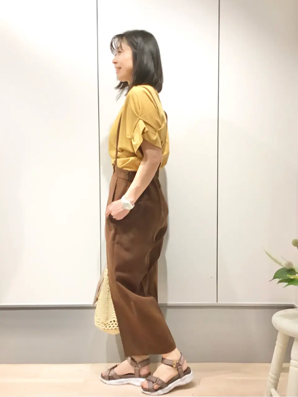 ANY SIS 山本 コーディネート画像