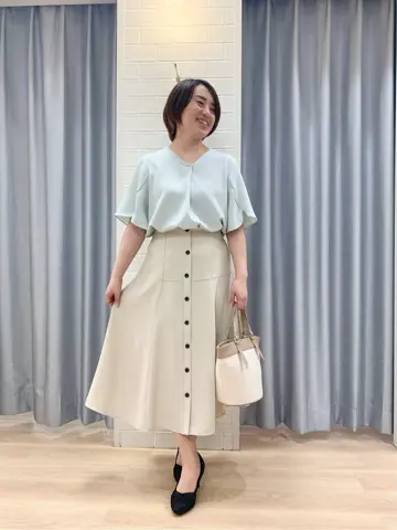 ANY SIS 丸岡 コーディネート画像