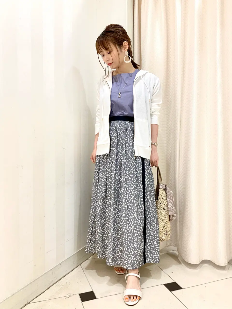 ANY SIS 横尾 コーディネート画像