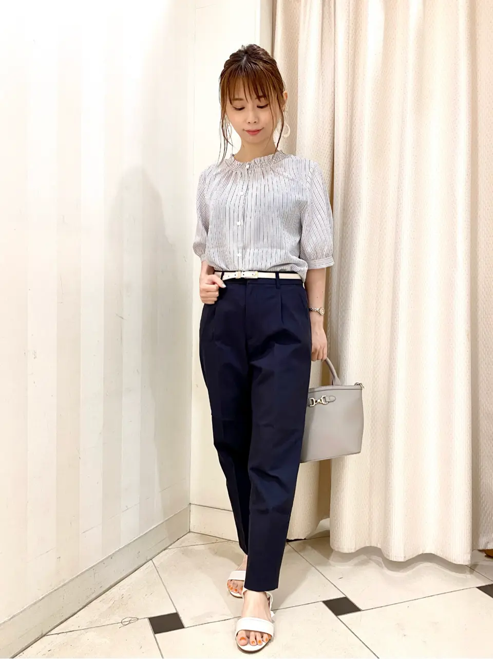 ANY SIS 横尾 コーディネート画像