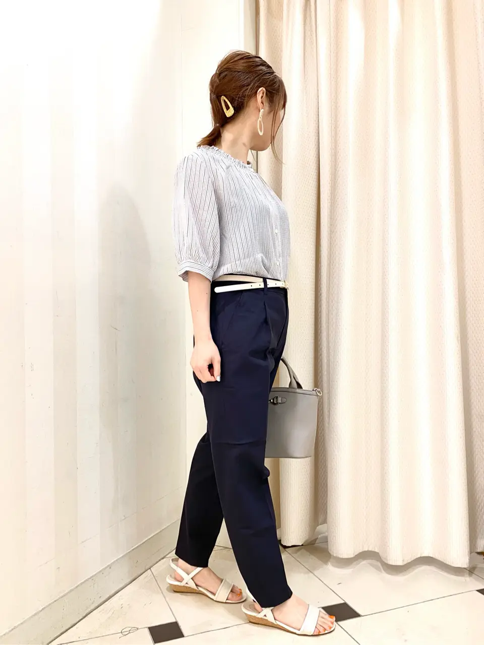 ANY SIS 横尾 コーディネート画像