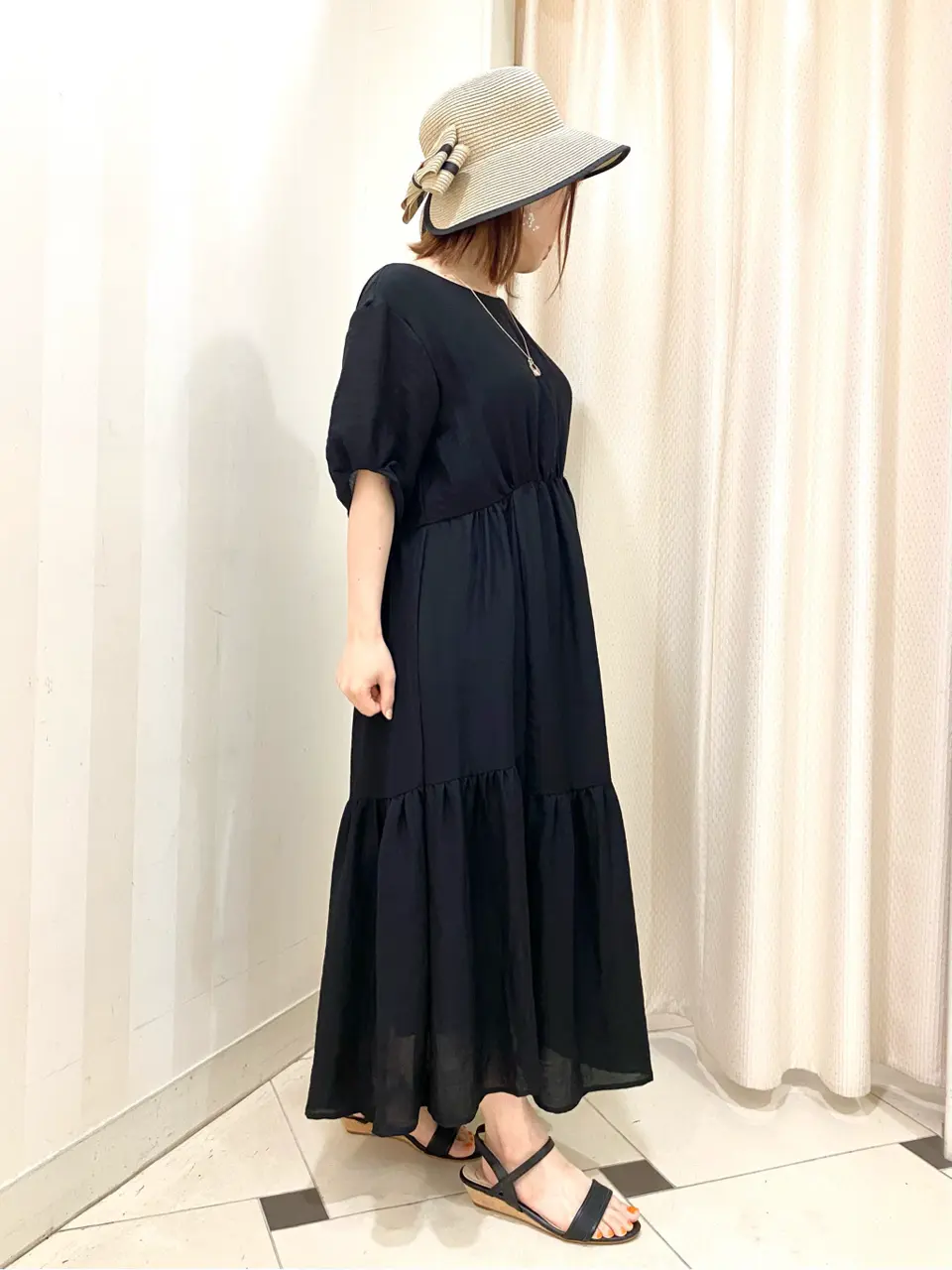 ANY SIS 横尾 コーディネート画像