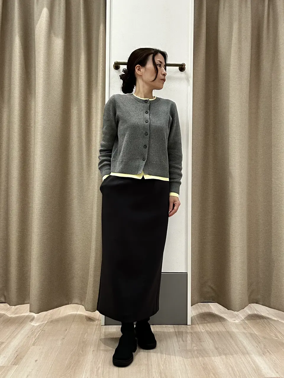  長尾 コーディネート画像
