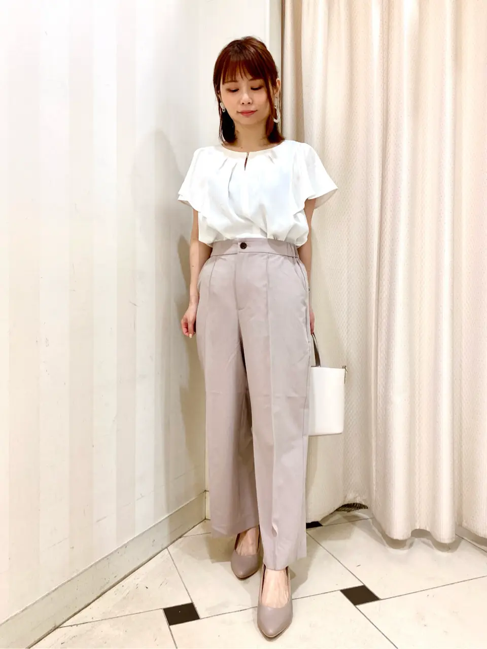 ANY SIS 横尾 コーディネート画像