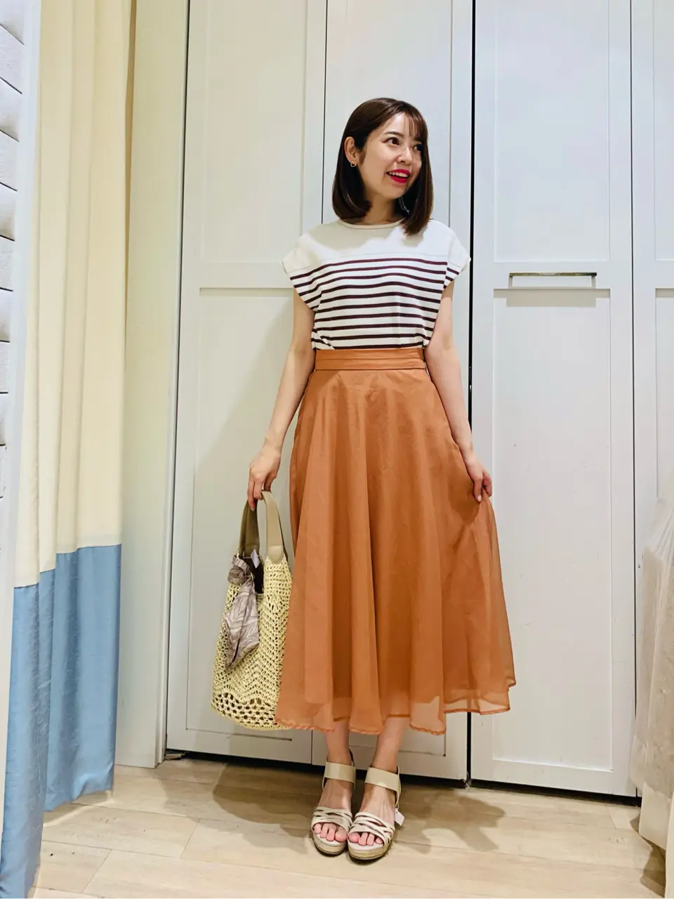  スタッフ コーディネート画像