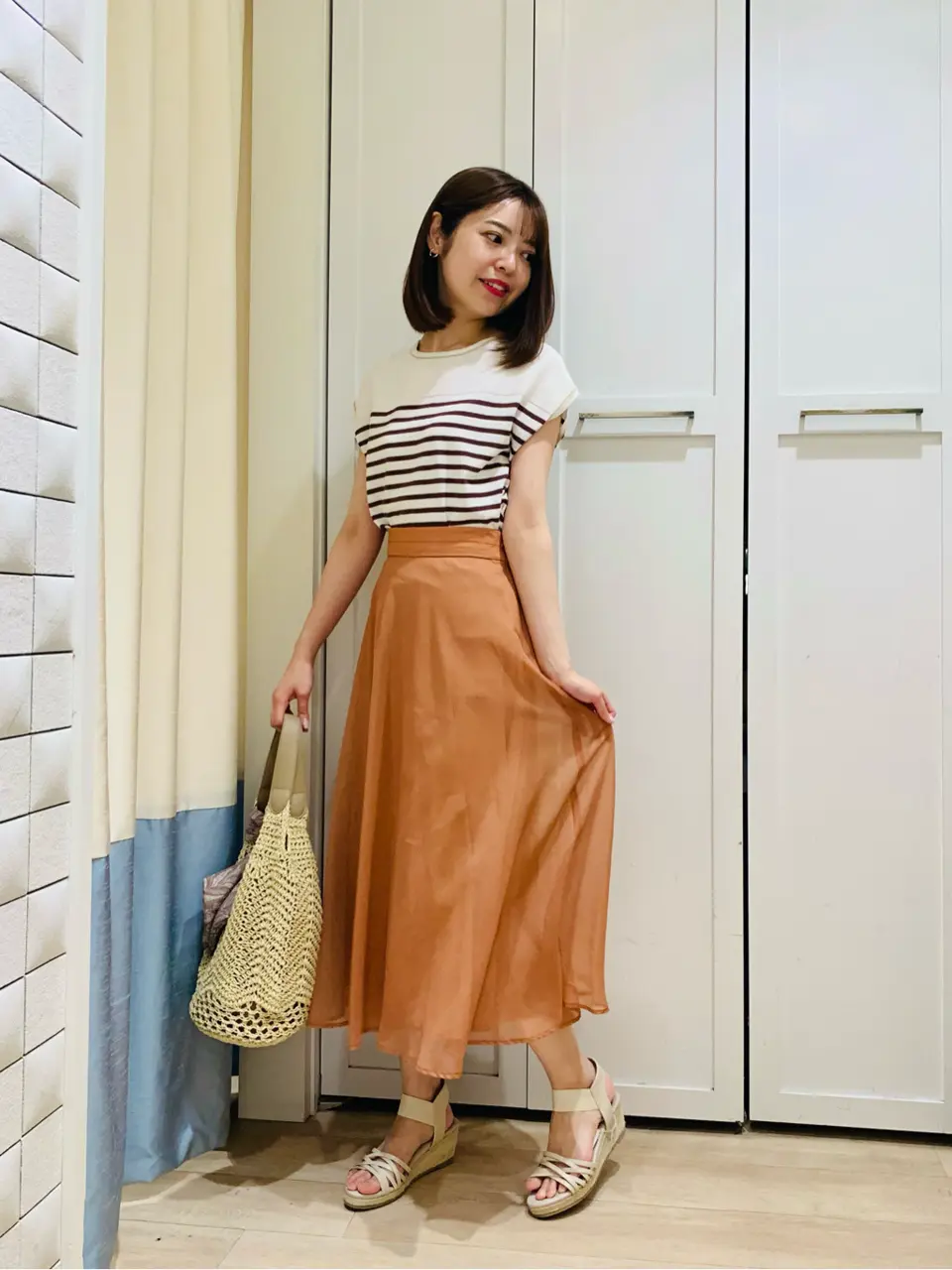 ANY SIS スタッフ コーディネート画像