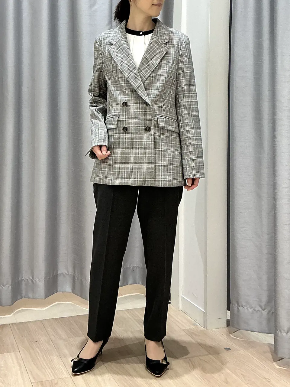 ANY SIS 田中 コーディネート画像