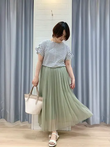 ANY SIS 丸岡 コーディネート画像