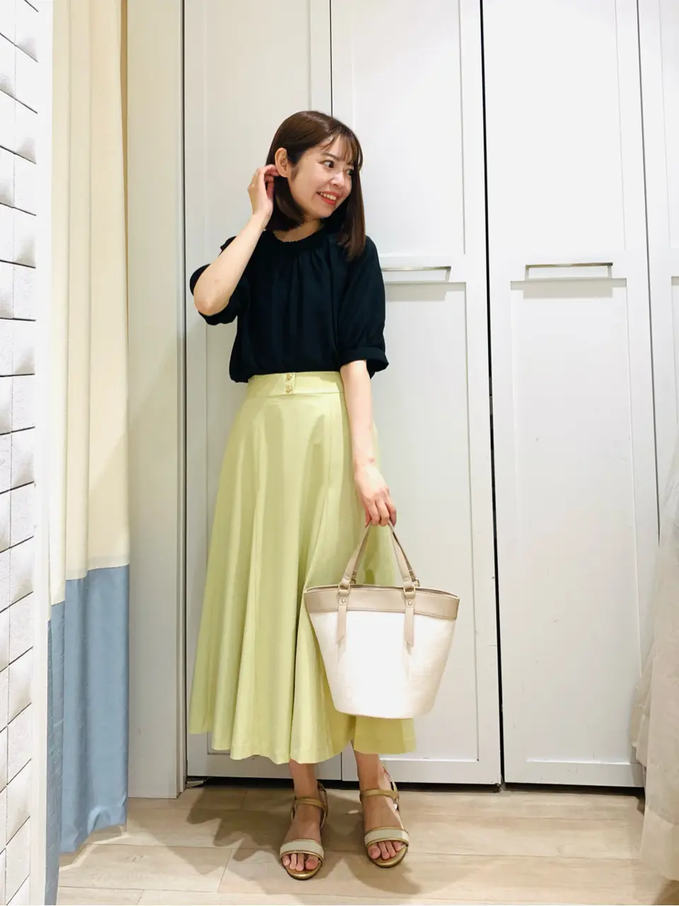  スタッフ コーディネート画像