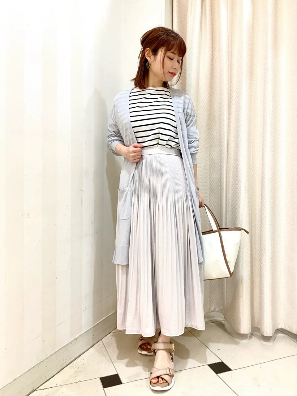 ANY SIS 横尾 コーディネート画像