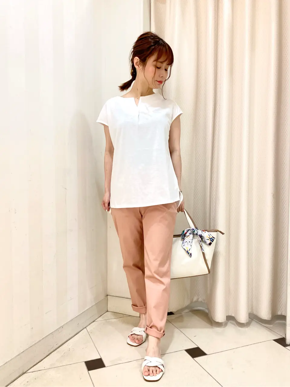 ANY SIS 横尾 コーディネート画像