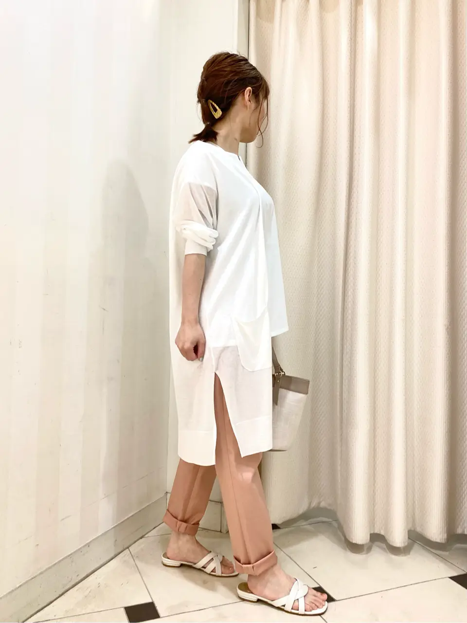 ANY SIS 横尾 コーディネート画像