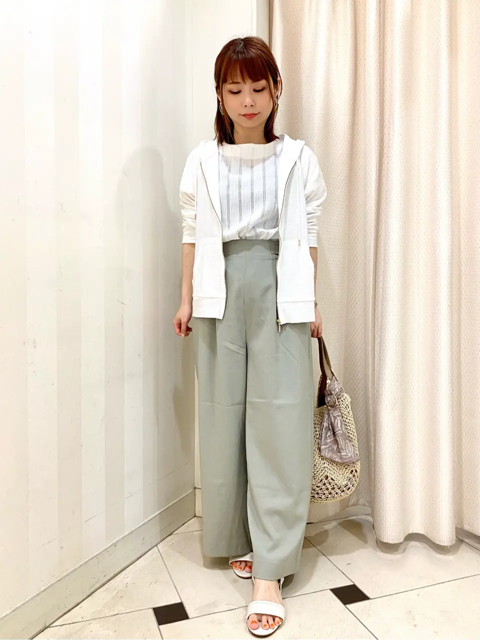 ANY SIS 横尾 コーディネート画像