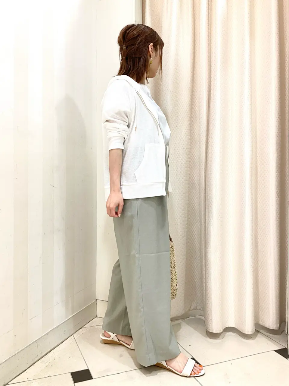 ANY SIS 横尾 コーディネート画像