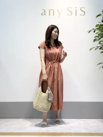 ANY SIS 岡本 コーディネート画像