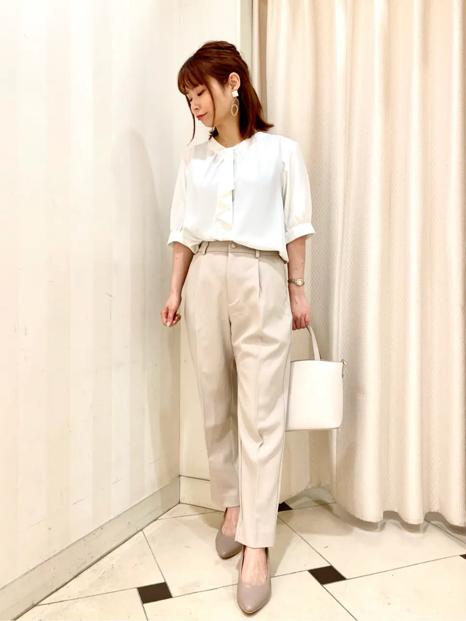 ANY SIS 横尾 コーディネート画像