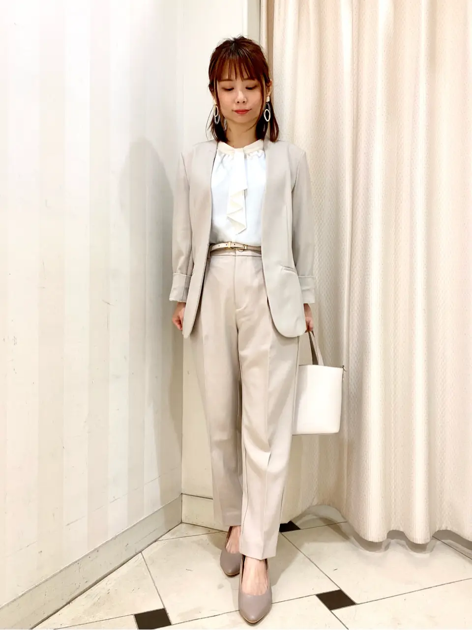 ANY SIS 横尾 コーディネート画像