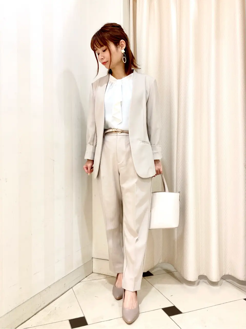 ANY SIS 横尾 コーディネート画像