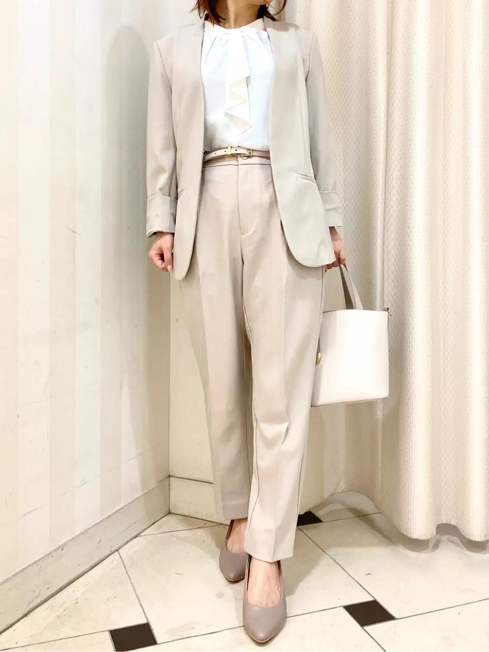 ANY SIS 横尾 コーディネート画像