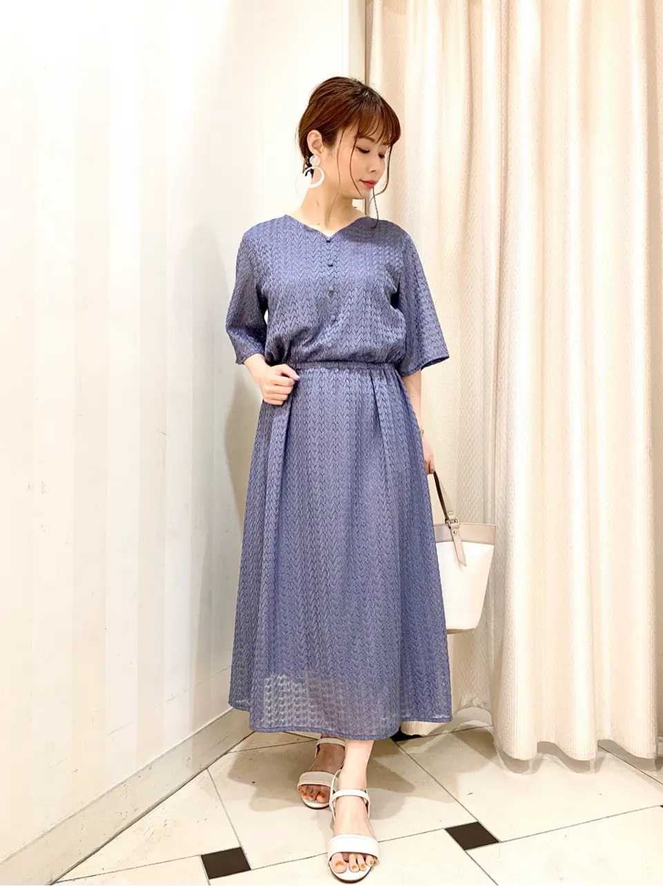 ANY SIS 横尾 コーディネート画像