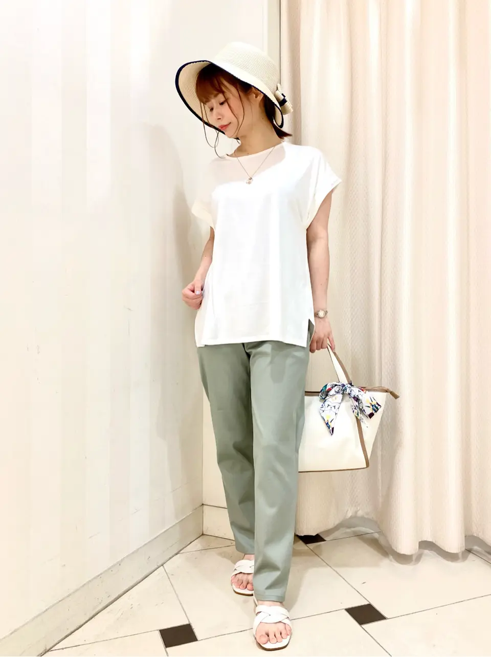 ANY SIS 横尾 コーディネート画像