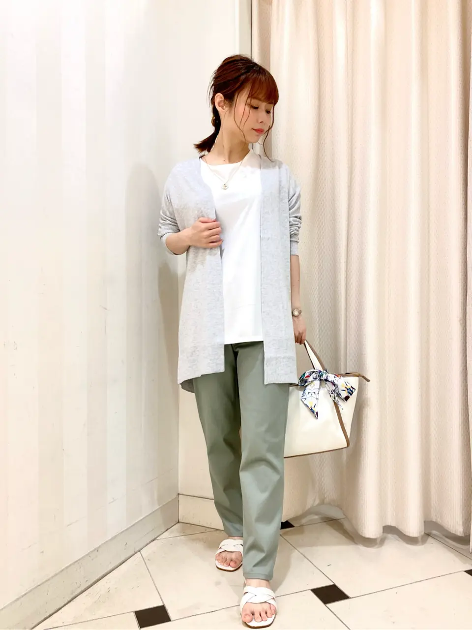 ANY SIS 横尾 コーディネート画像