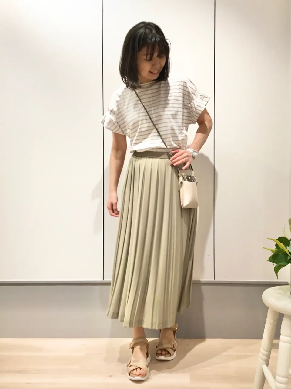 ANY SIS 山本 コーディネート画像