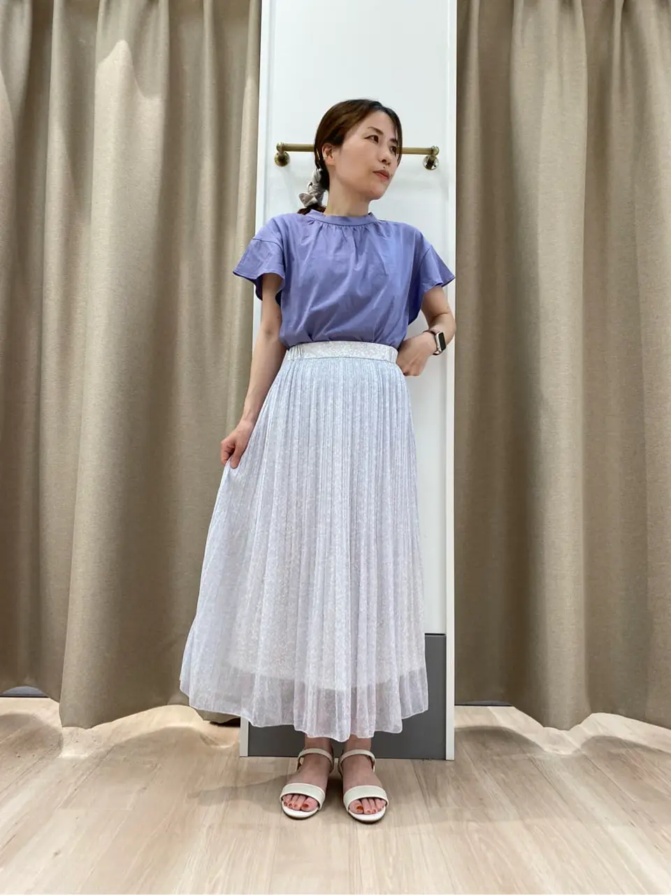  長尾 コーディネート画像