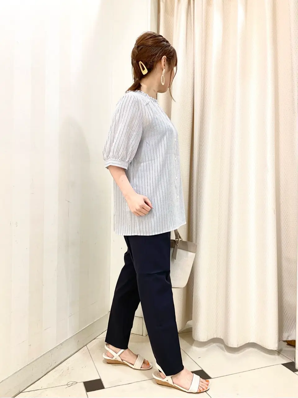 ANY SIS 横尾 コーディネート画像