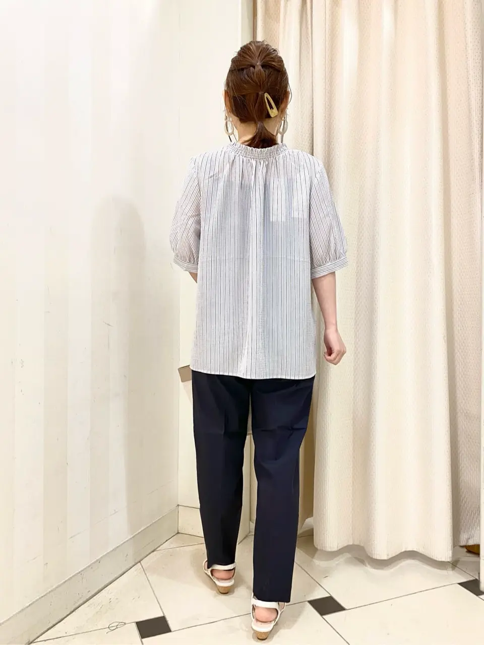 ANY SIS 横尾 コーディネート画像