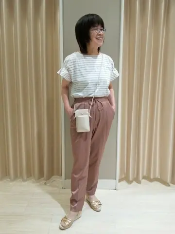 ANY SIS 岡本 コーディネート画像