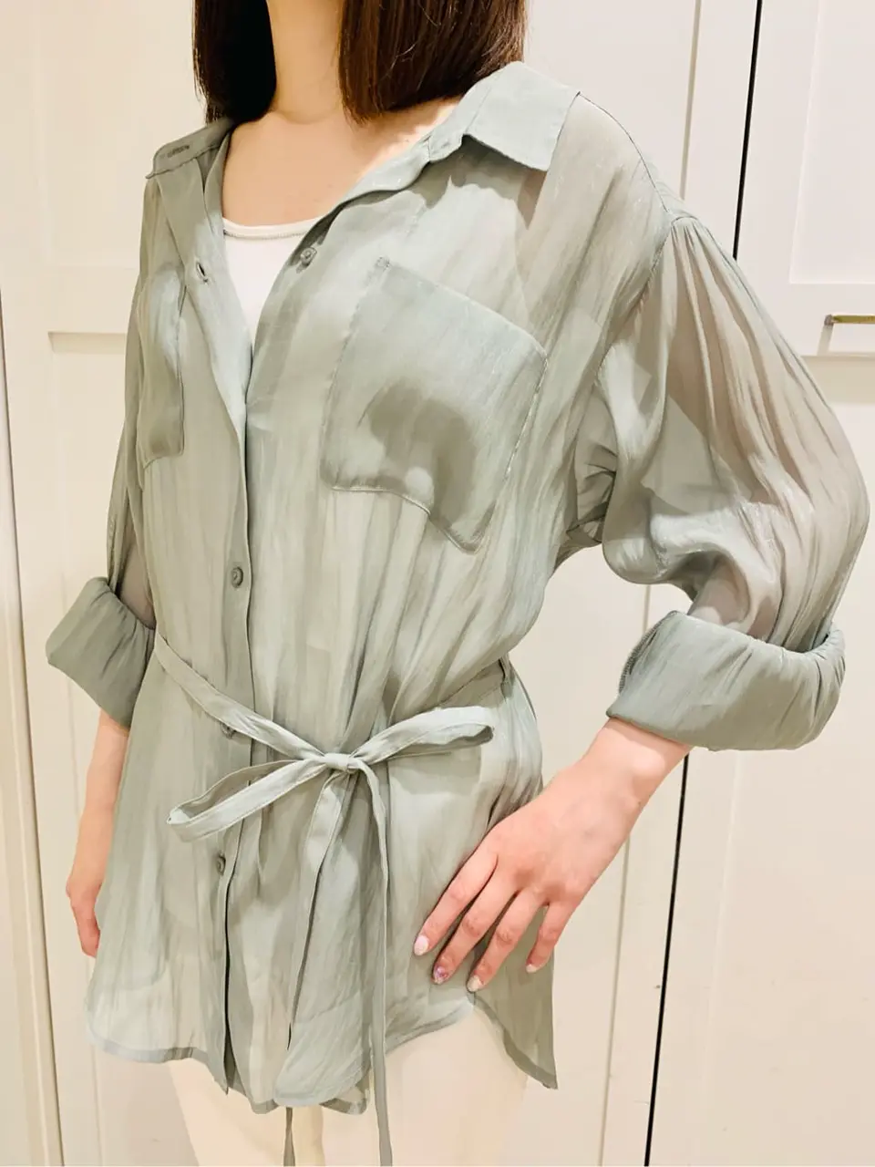 ANY SIS スタッフ コーディネート画像