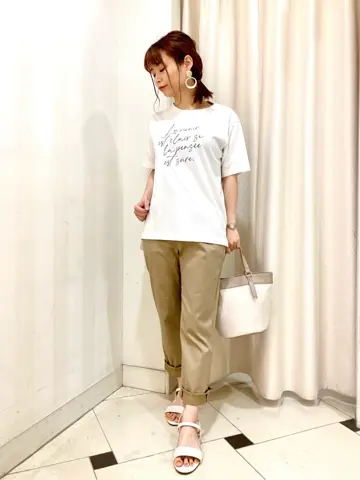 ANY SIS 横尾 コーディネート画像