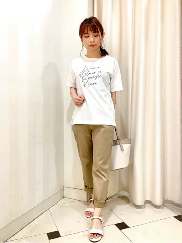 ANY SIS 横尾 コーディネート画像