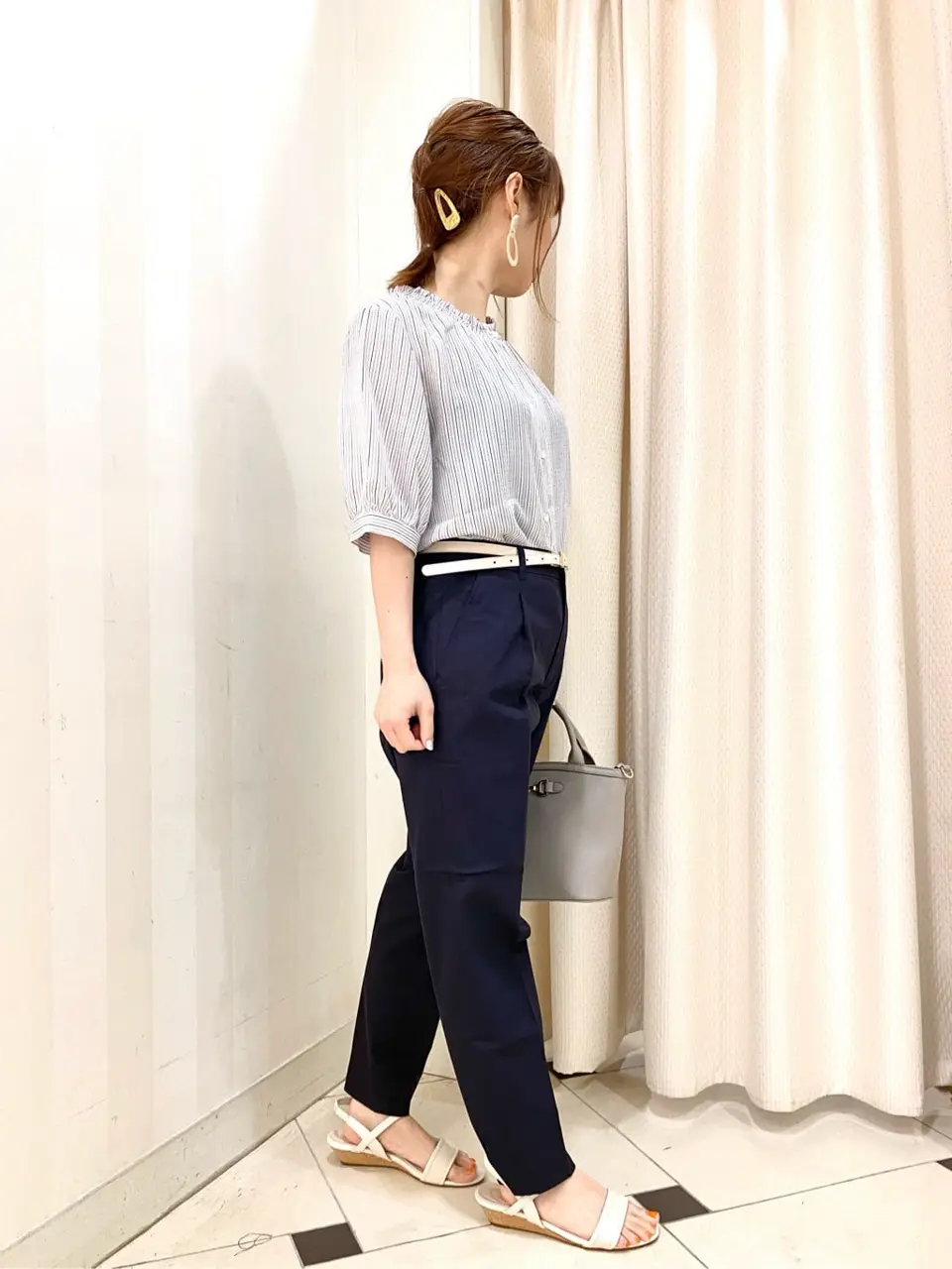 ANY SIS 横尾 コーディネート画像