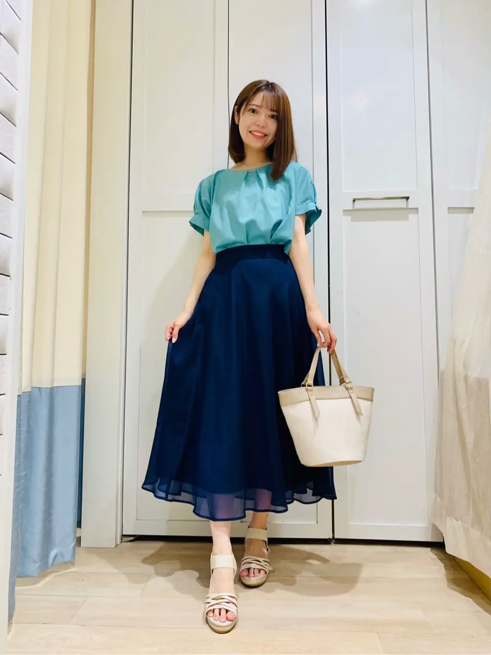  スタッフ コーディネート画像