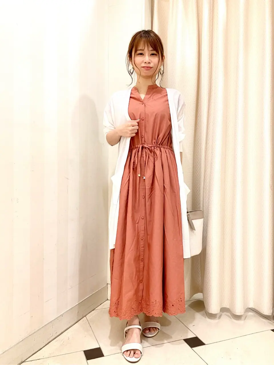 ANY SIS 横尾 コーディネート画像