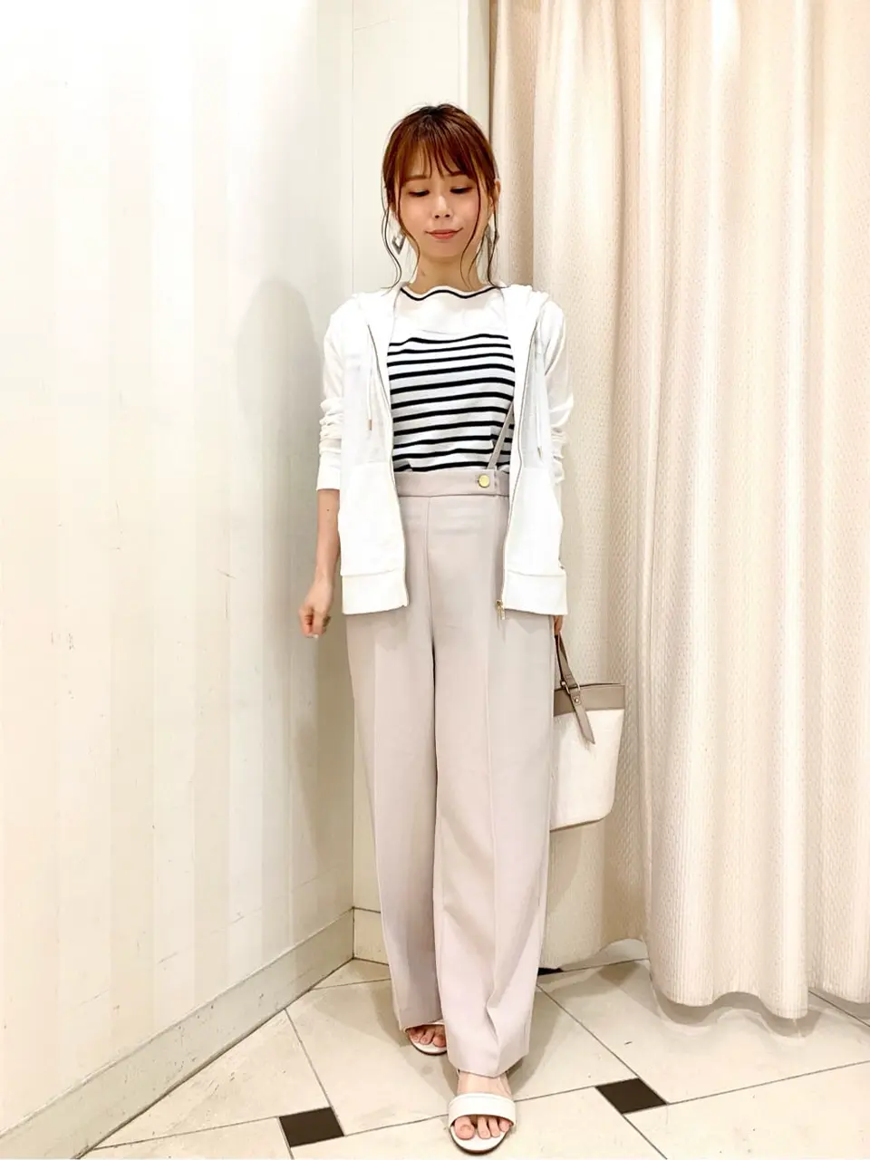 ANY SIS 横尾 コーディネート画像