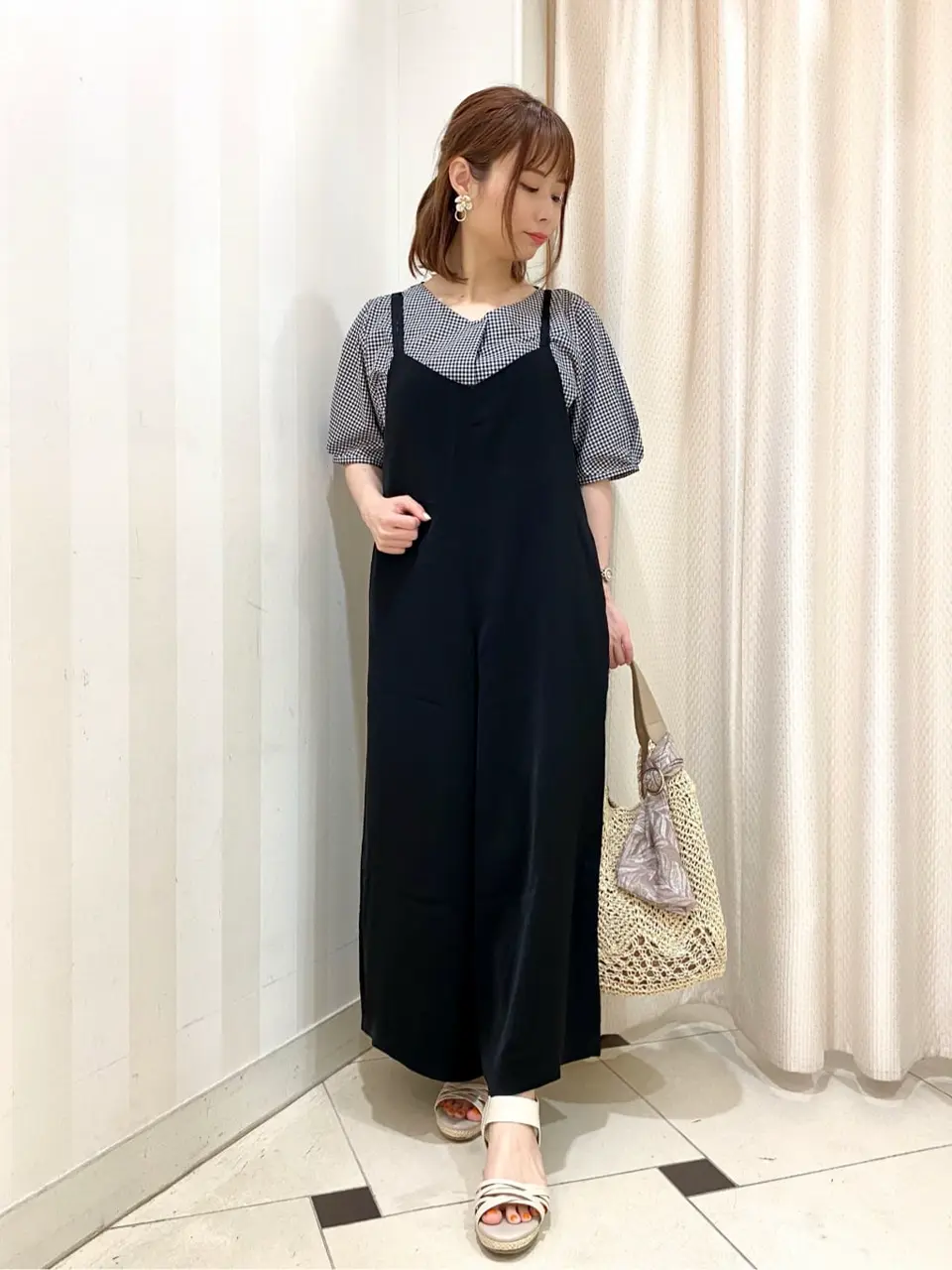 ANY SIS 横尾 コーディネート画像