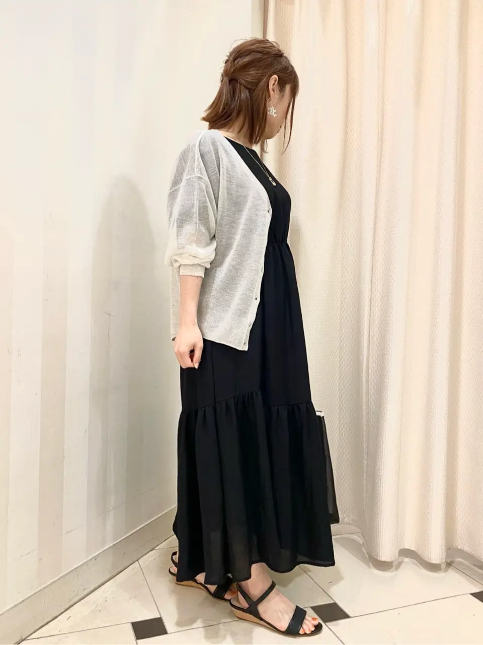 ANY SIS 横尾 コーディネート画像