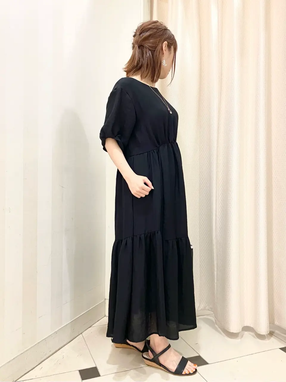 ANY SIS 横尾 コーディネート画像