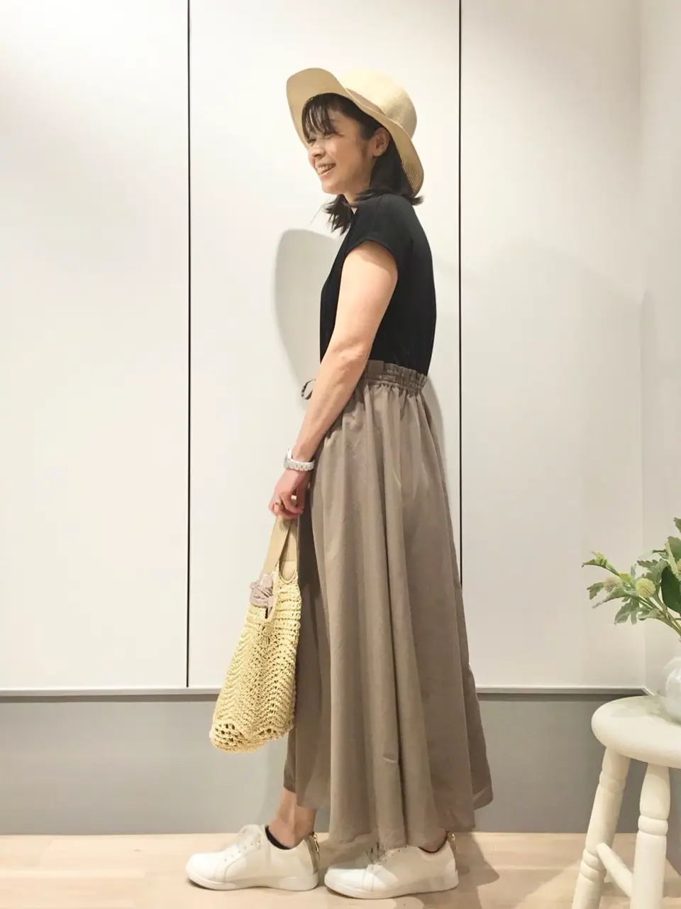 ANY SIS 山本 コーディネート画像