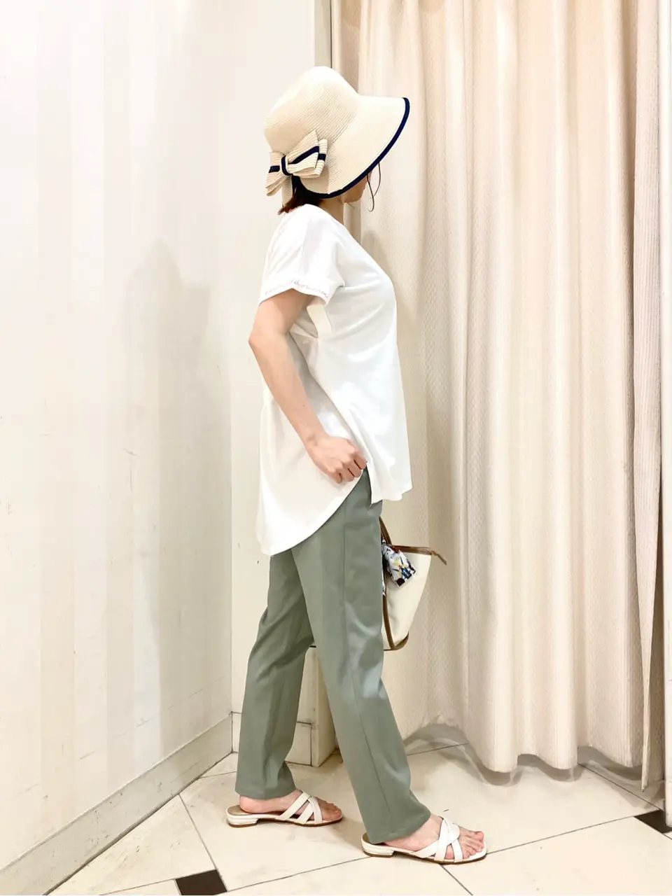 ANY SIS 横尾 コーディネート画像