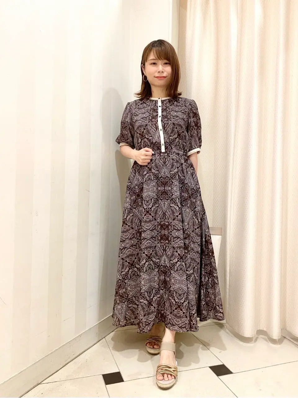 ANY SIS 横尾 コーディネート画像