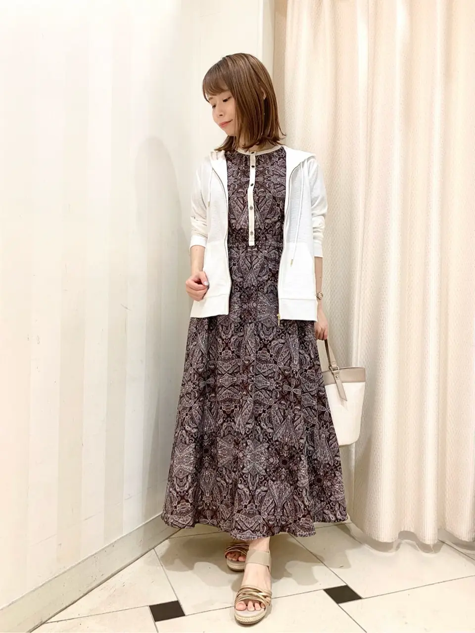 ANY SIS 横尾 コーディネート画像