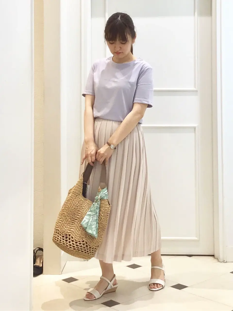  スタッフ コーディネート画像