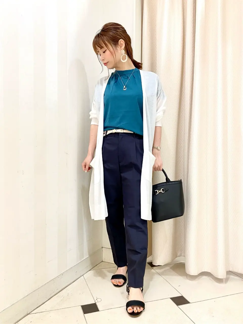 ANY SIS 横尾 コーディネート画像