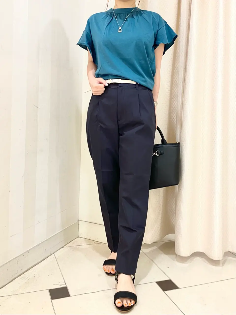 ANY SIS 横尾 コーディネート画像