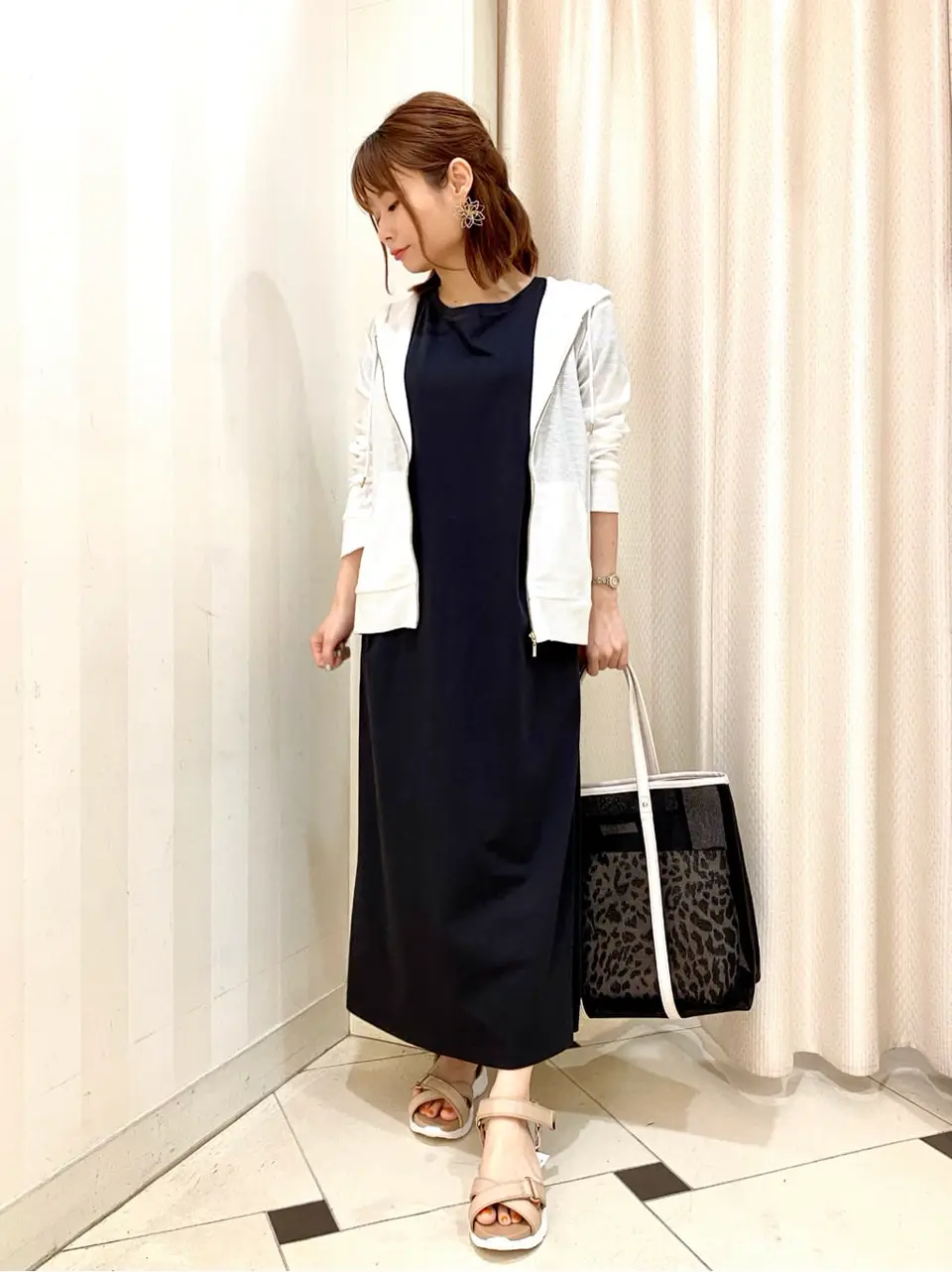 ANY SIS 横尾 コーディネート画像